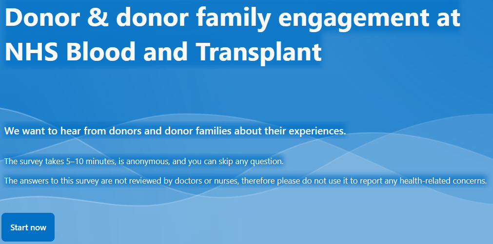 Donor Family engagement survey